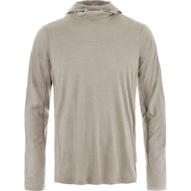 Abisko Wool Hoodie M Light Fossil XS