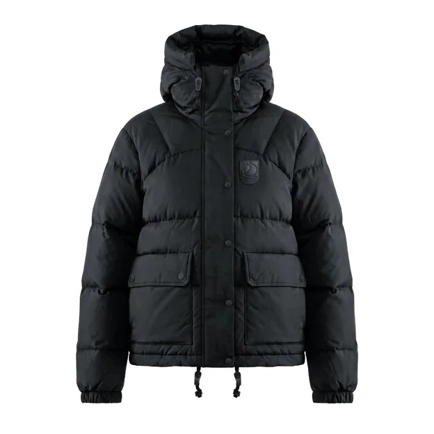 Expedition Down Cropped Jkt Black Edition W Black XXS Main image