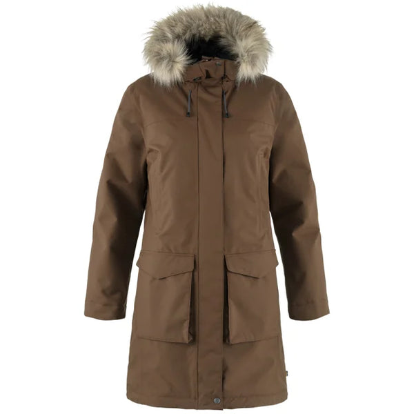 Nuuk Lite Parka W Bordeaux Red XXS