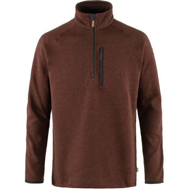 Övik Fleece Half Zip M Dark Grey XS Secondary image