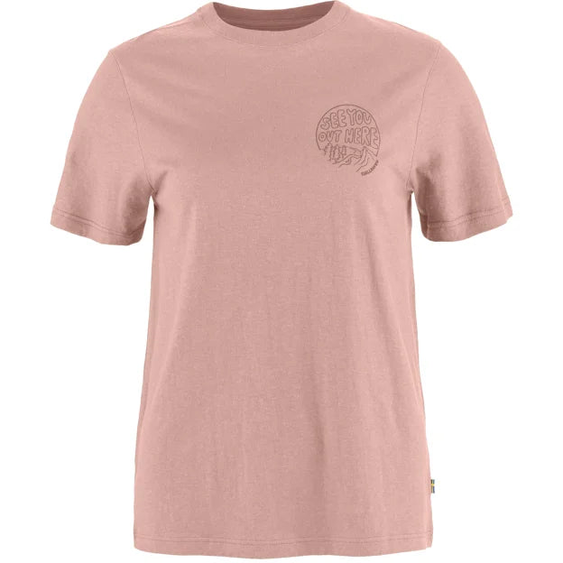 Hemp Blend Out Here T-Shirt W Chalk White XXS Main image