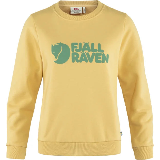 Fjällräven Logo Sweater W Grey-Melange XXS
