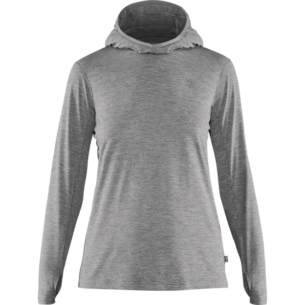 Abisko Sun-hoodie W Shark Grey XXS Main image