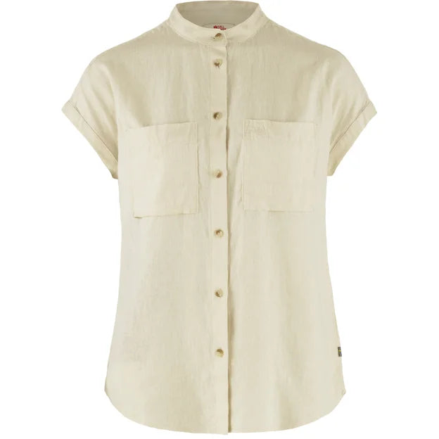 Övik Hemp Shirt SS W Chalk White XXS Main image
