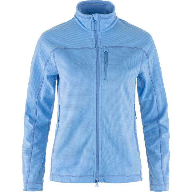 Abisko Lite Fleece Jacket W Terracotta Brown XXS