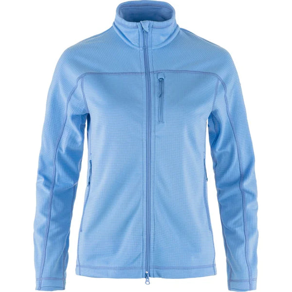 Abisko Lite Fleece Jacket W Terracotta Brown XXS