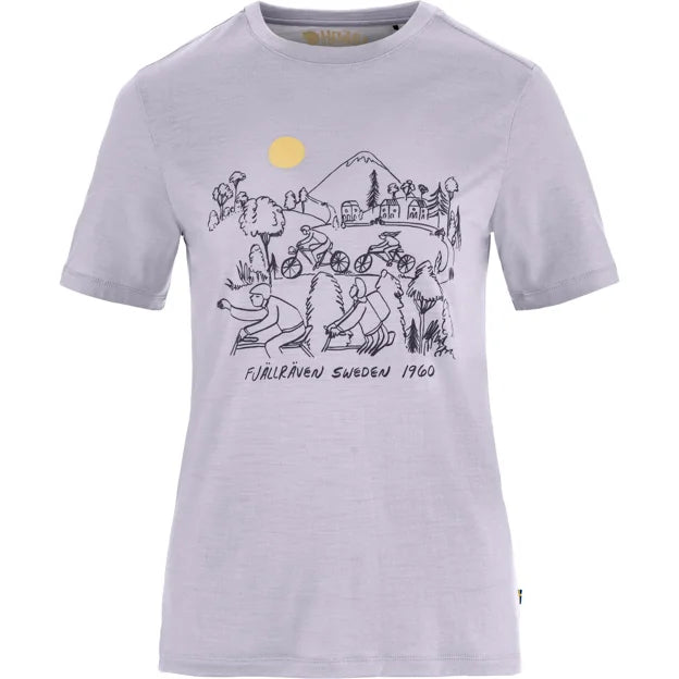 Hoja Lugnt Wool T-shirt W Fossil XXS Secondary image