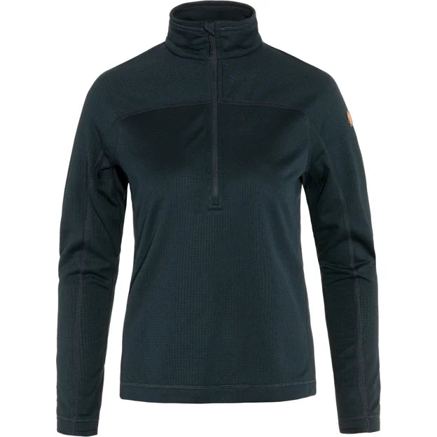 Abisko Lite Fleece Half Zip W Dune Beige XXS