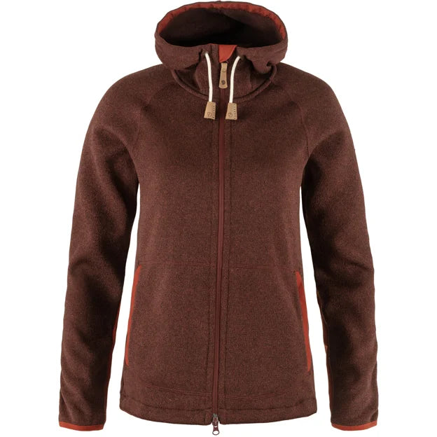 Övik Fleece Hoodie W Navy XXS