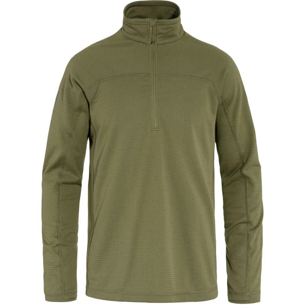 Abisko Lite Fleece Half Zip M Buckwheat Brown XS