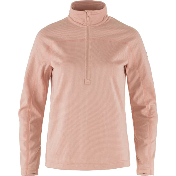 Abisko Lite Fleece Half Zip W Dune Beige XXS