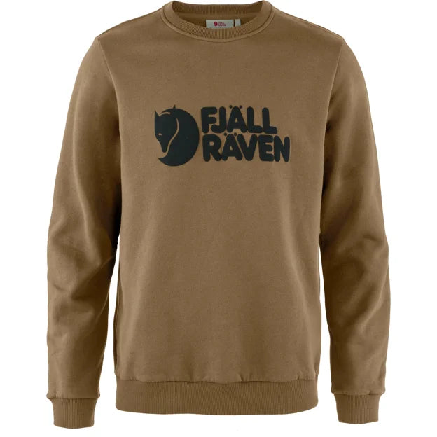 Fjällräven Logo Sweater M Grey-Melange XS