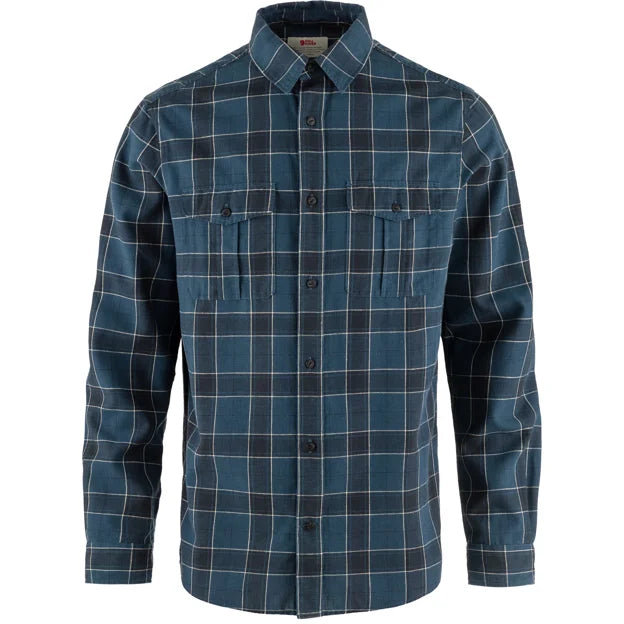 Övik Travel Shirt LS M Sand Stone XS