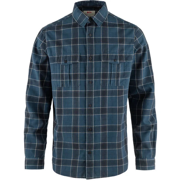 Övik Travel Shirt LS M Sand Stone XS