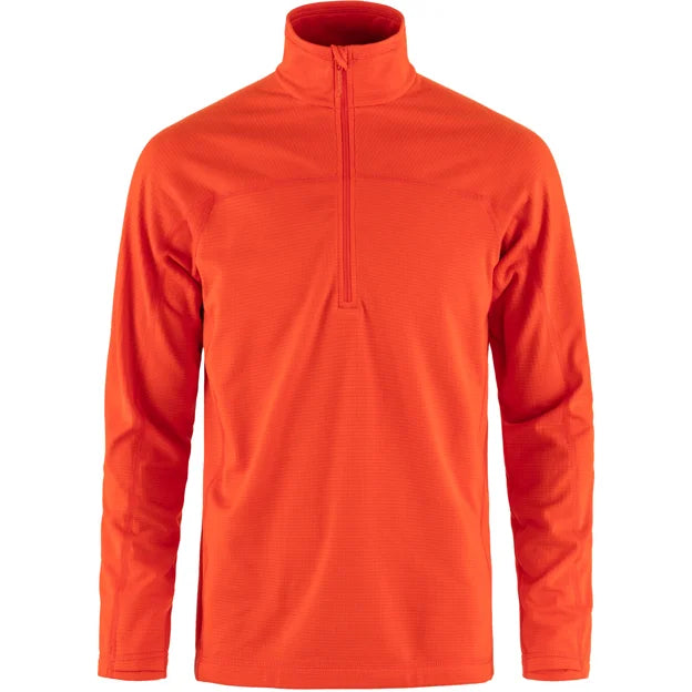 Abisko Lite Fleece Half Zip M Buckwheat Brown XS