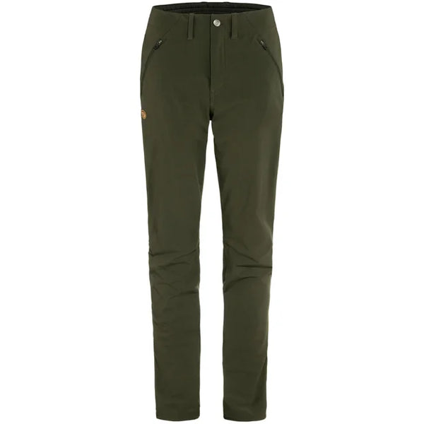 Abisko Trail Stretch Trousers W Black 34/SHORT