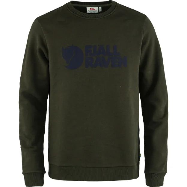 Fjällräven Logo Sweater M Grey-Melange XS