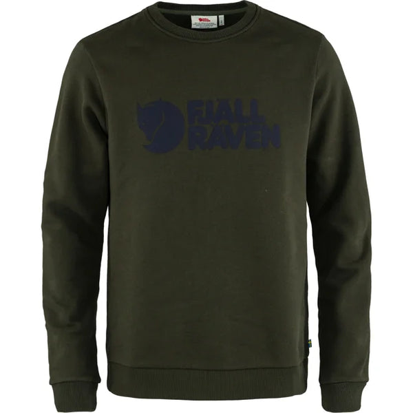 Fjällräven Logo Sweater M Grey-Melange XS