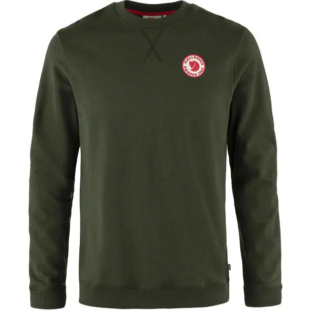 1960 Logo Badge Sweater M Grey-Melange XS