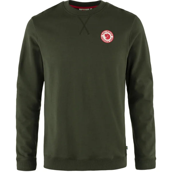 1960 Logo Badge Sweater M Grey-Melange XS