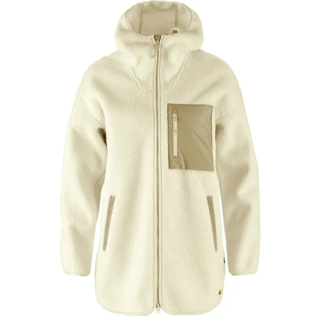 Vardag Pile Fleece Long W Chalk White XXS Secondary image