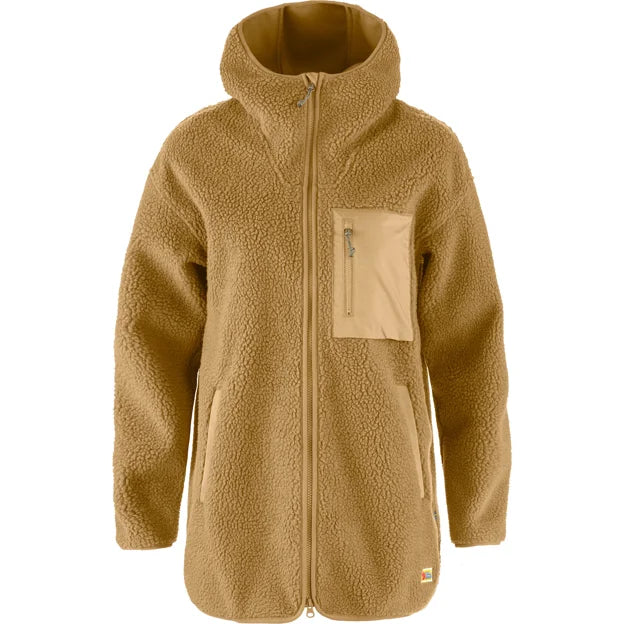 Vardag Pile Fleece Long W Chalk White XXS