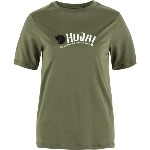 Hoja Wool T-shirt W Dark Navy XXS