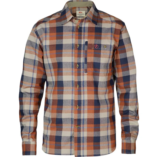 Fjällglim Relaxed Shirt M Autumn Leaf XS