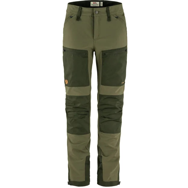 Keb Agile Trousers W Suede Brown-Dark Olive 32/SHORT