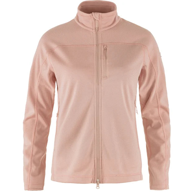 Abisko Lite Fleece Jacket W Terracotta Brown XXS