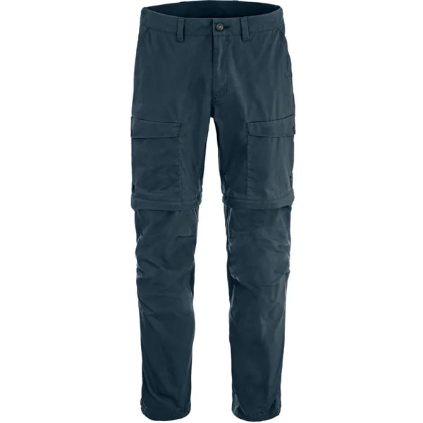 Abisko Hybrid Trail Trs Zip-off M Black 44/REGULAR