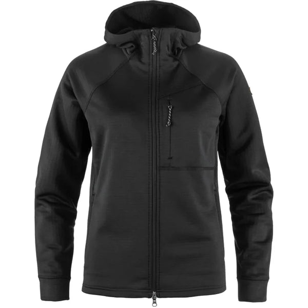 Abisko Grid Fleece Hoodie W Dusty Rose XXS