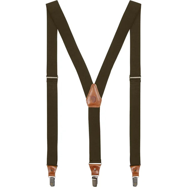 Singi Clip Suspenders Dark Grey One Size