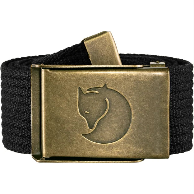 Canvas Brass Belt Black One Size Main image