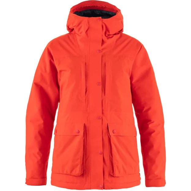 HC Hydratic Padded Jacket W Flame Orange XXS Main image