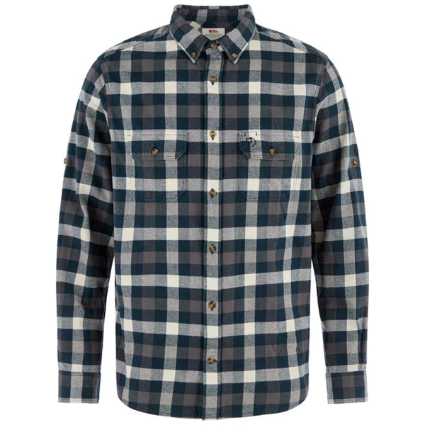 Skog Relaxed Shirt M Autumn Leaf-Wood Brown XS