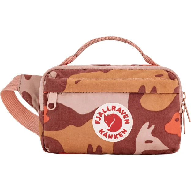 Kånken Graphics Hip Pack Chalk Rose-Hidden Animals One Size Main image