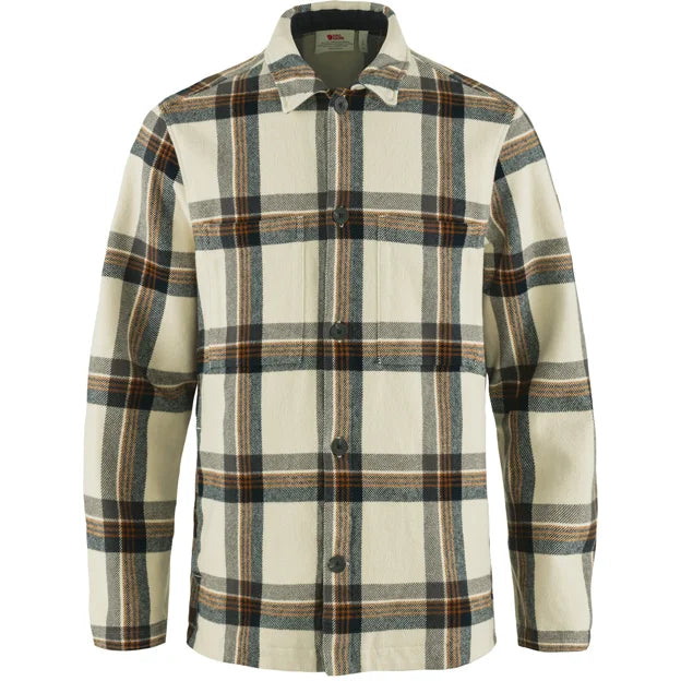 Singi Flannel Overshirt M Chalk White-Dark Navy XS Main image