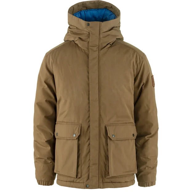 Övik Padded Jacket M Wood Brown XS