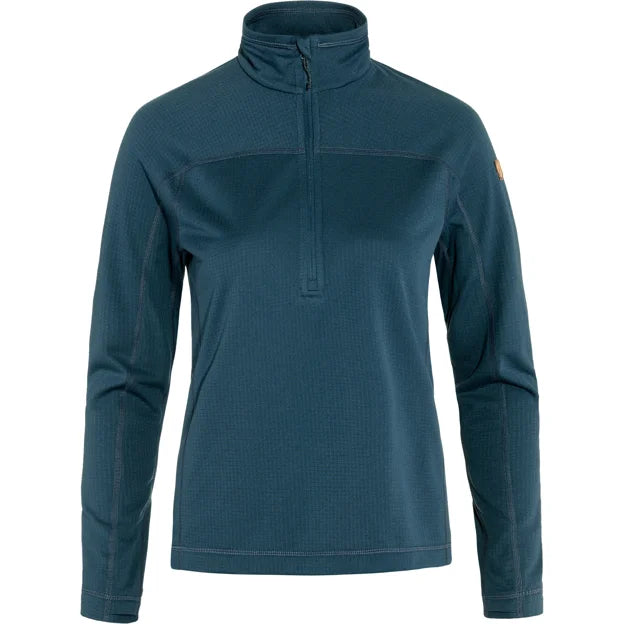 Abisko Lite Fleece Half Zip W Dune Beige XXS