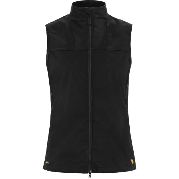 Abisko Vest W Suede Brown XXS Main image