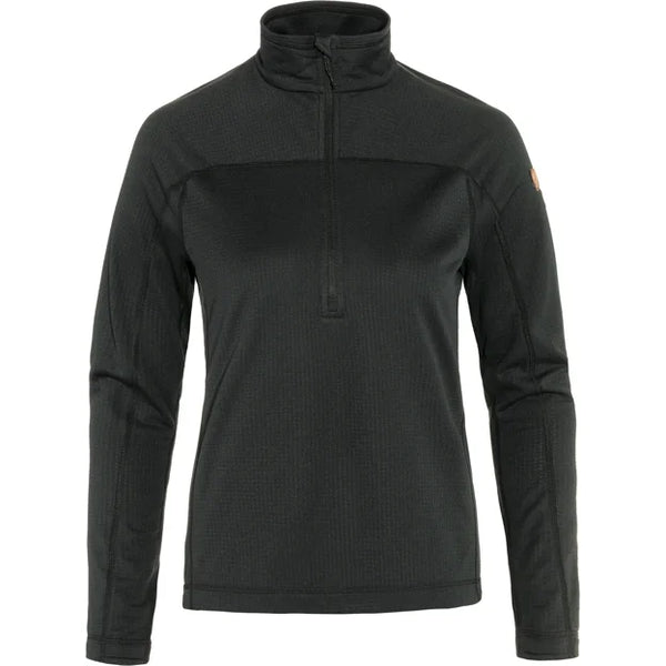 Abisko Lite Fleece Half Zip W Dune Beige XXS