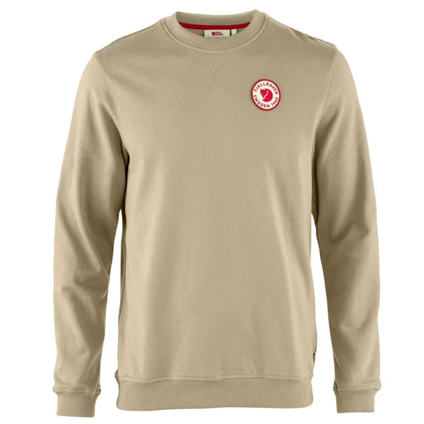 1960 Logo Badge Sweater M Grey-Melange XS