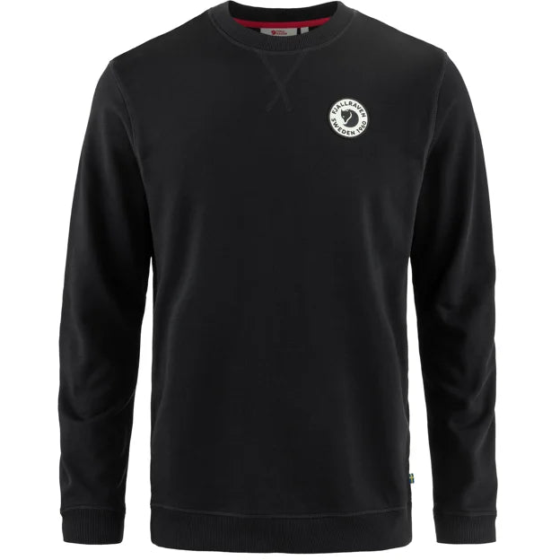 1960 Logo Badge Sweater M Grey-Melange XS