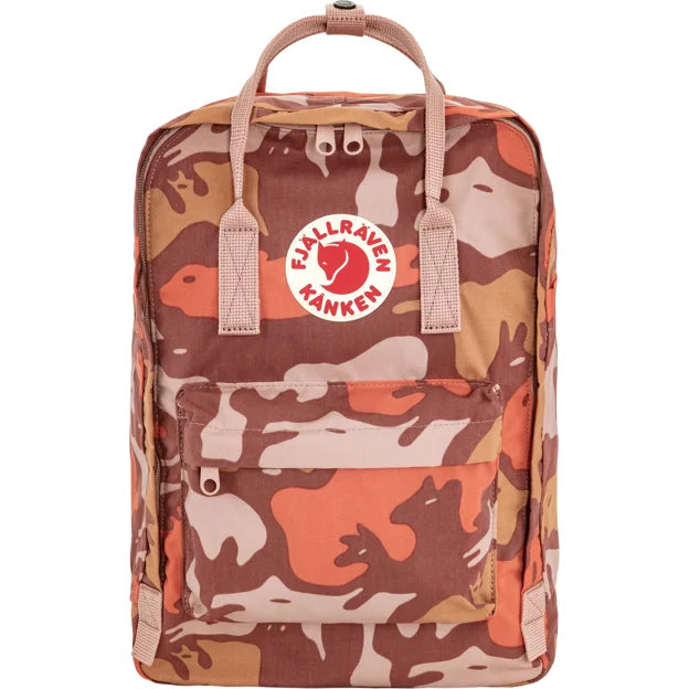 Kånken Graphics Laptop 15 Chalk Rose-Hidden Animals 18L Secondary image