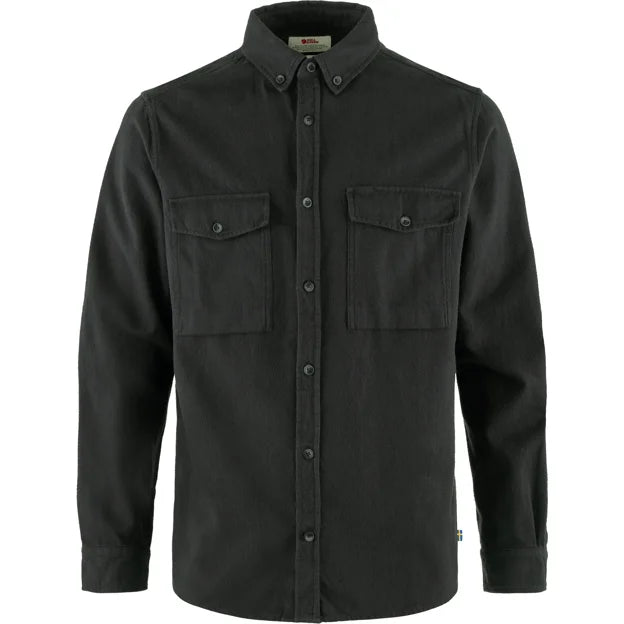 Övik Twill Shirt M Dark Grey-Dark Grey XS Main image