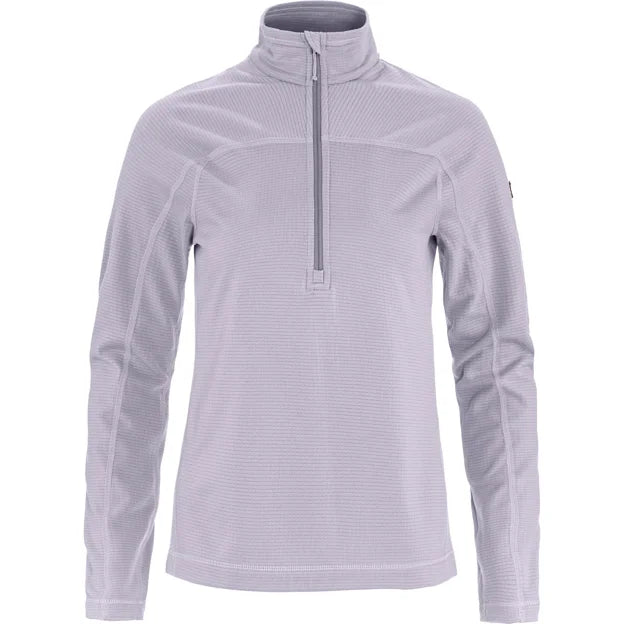 Abisko Lite Fleece Half Zip W Dune Beige XXS