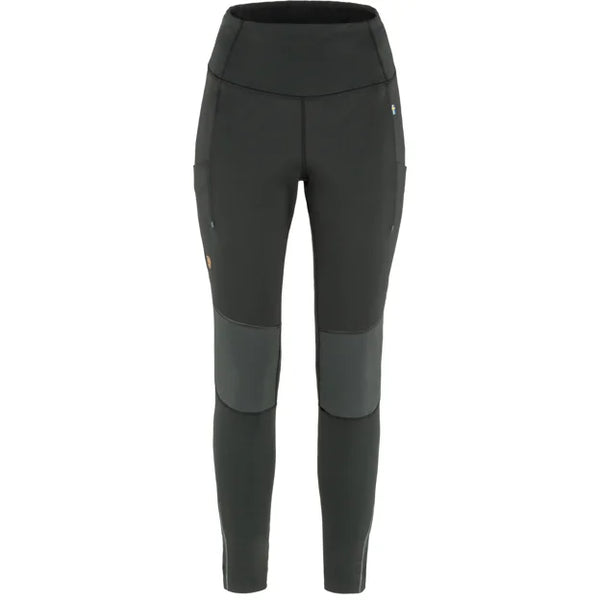 Abisko Värm Trekking Tights W Flint Grey-Iron Grey XXS