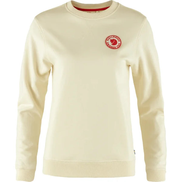 1960 Logo Badge Sweater W Grey-Melange XXS