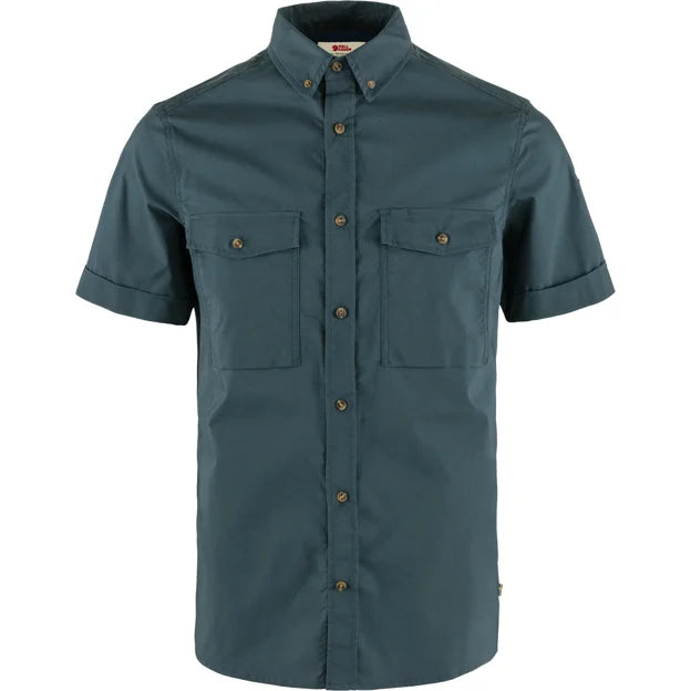 Övik Air Stretch SS Shirt M Suede Brown XS Secondary image